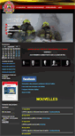 Mobile Screenshot of pompiersdequebec.org